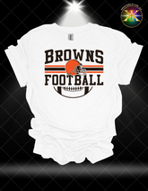 Browns Football Sublimation Shirt Transfer (10-11 inches in width)